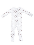 Load image into Gallery viewer, Organic Zippered Romper in Doodle Mix
